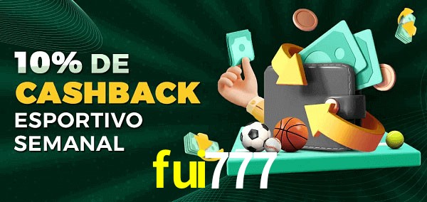 10% de bônus de cashback na fui777