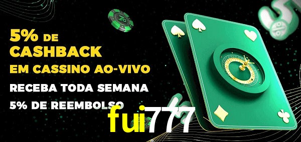 Promoções do cassino ao Vivo fui777